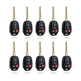 H Chip Remote Car Key Replacement for 2014-2017 Toyota Camry 4 Button HYQ12BEL KR-T4SC